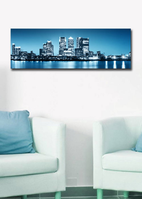 Wallity Lienzo Decorativo Iluminado con LEDs Multicolor 30x90 cm Wallity Lienzo Decorativo Iluminado con LEDs Multicolor 30x90 cm